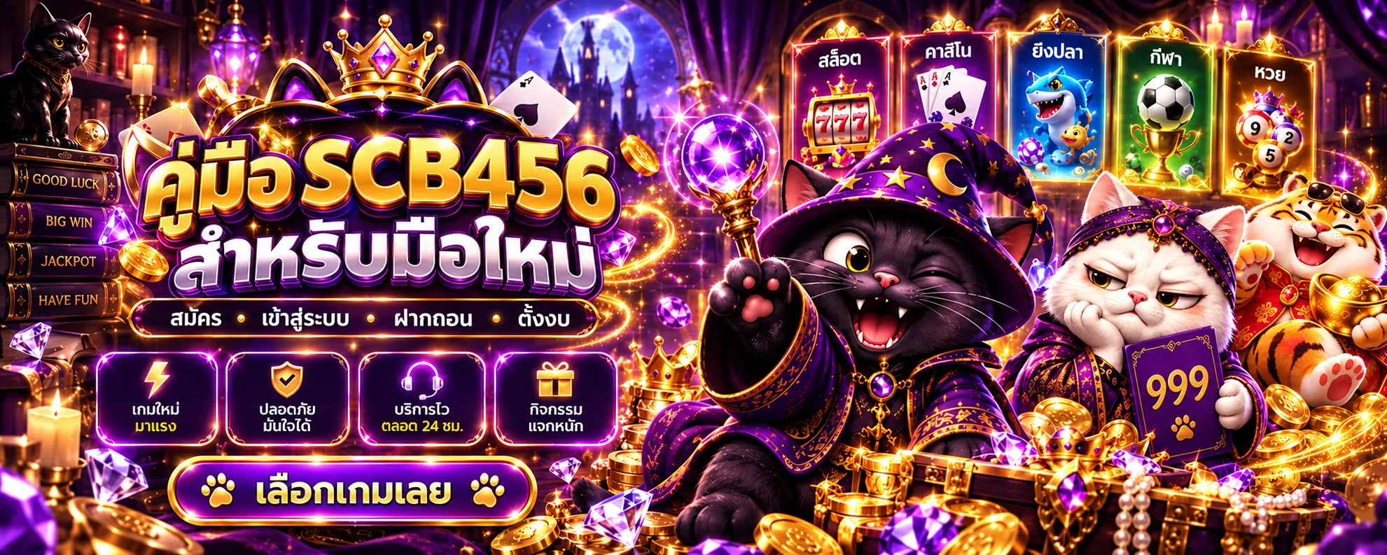 SCB456 คู่มือมือใหม่ | สมัคร ล็อกอิน ฝากถอน สล็อต